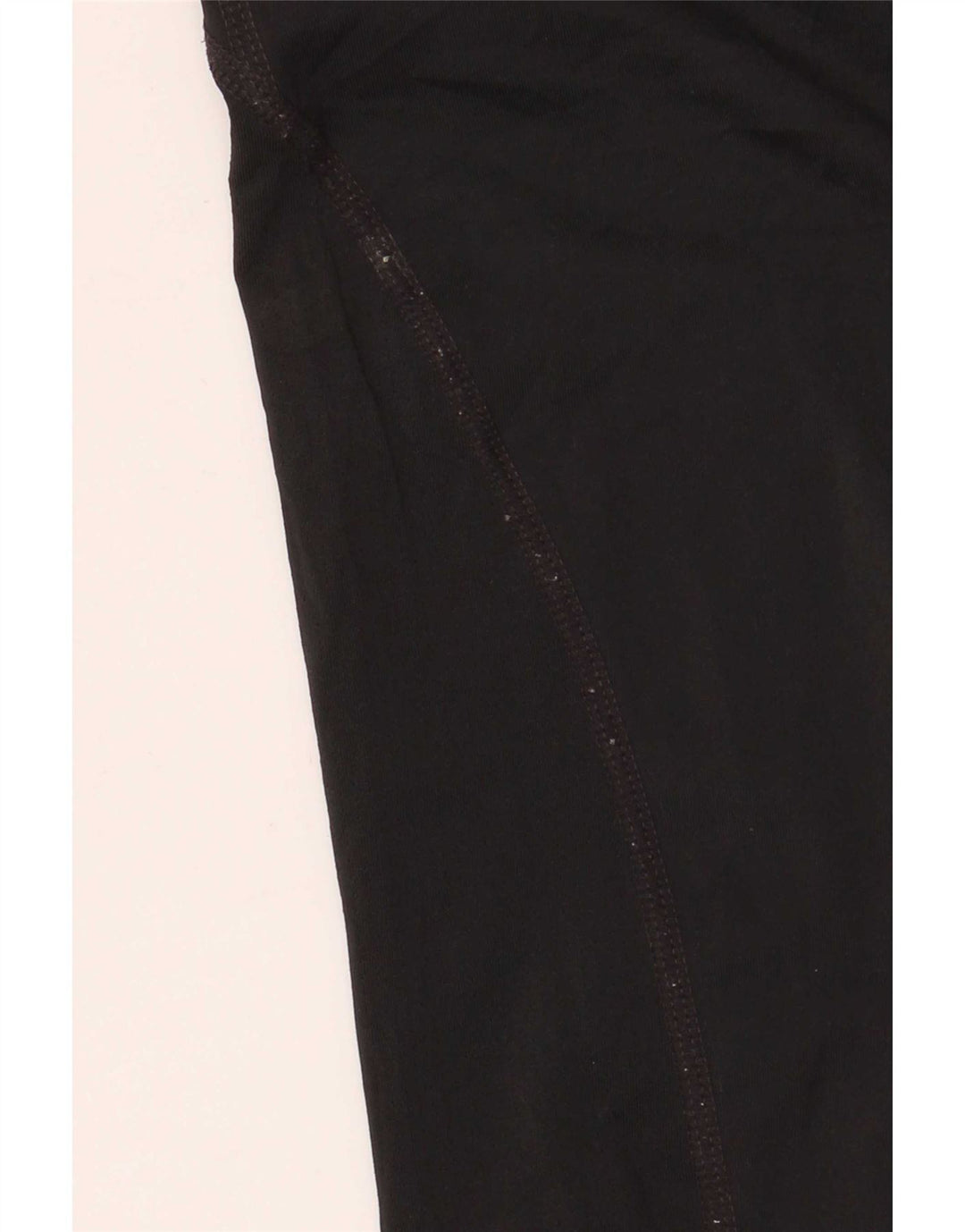 Leggings Nike Womens Slim Fit UK 14 Médio Preto Poliéster Esportes