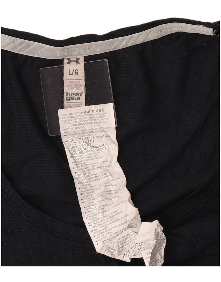 Camiseta feminina Under Armour UK 16 grande poliéster preto