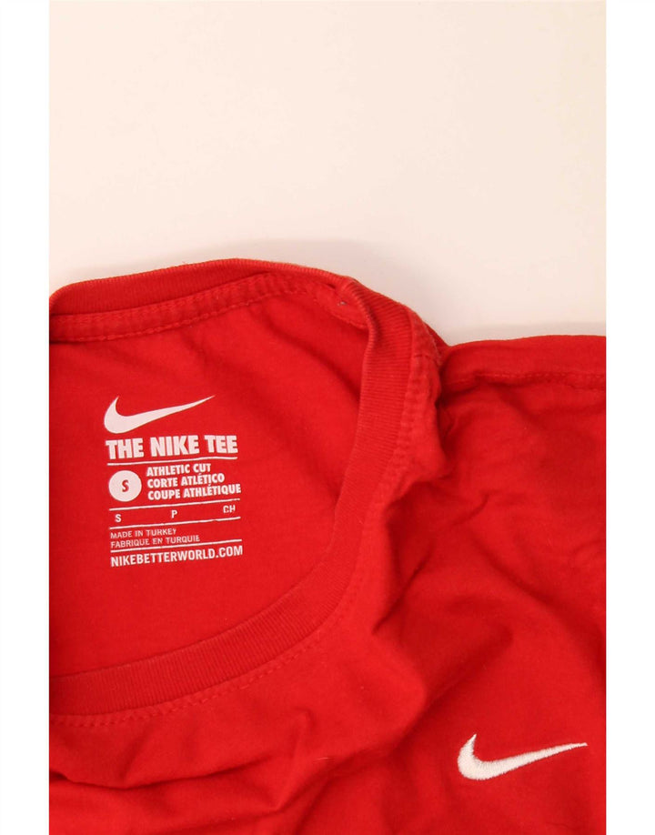Camiseta Nike Masculina Athletic Cut Top Pequeno Vermelho