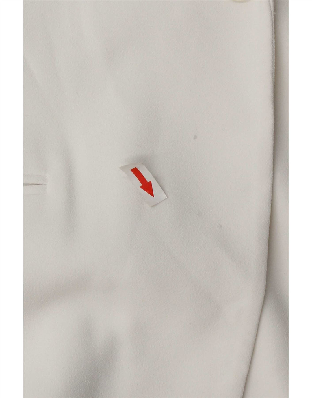 Zara Colete Regular Longline Feminino Reino Unido 6 XS Branco