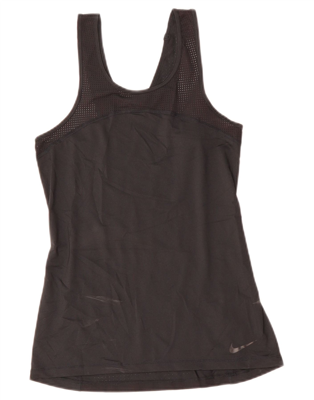 Colete feminino Nike UK 8 pequeno poliéster preto