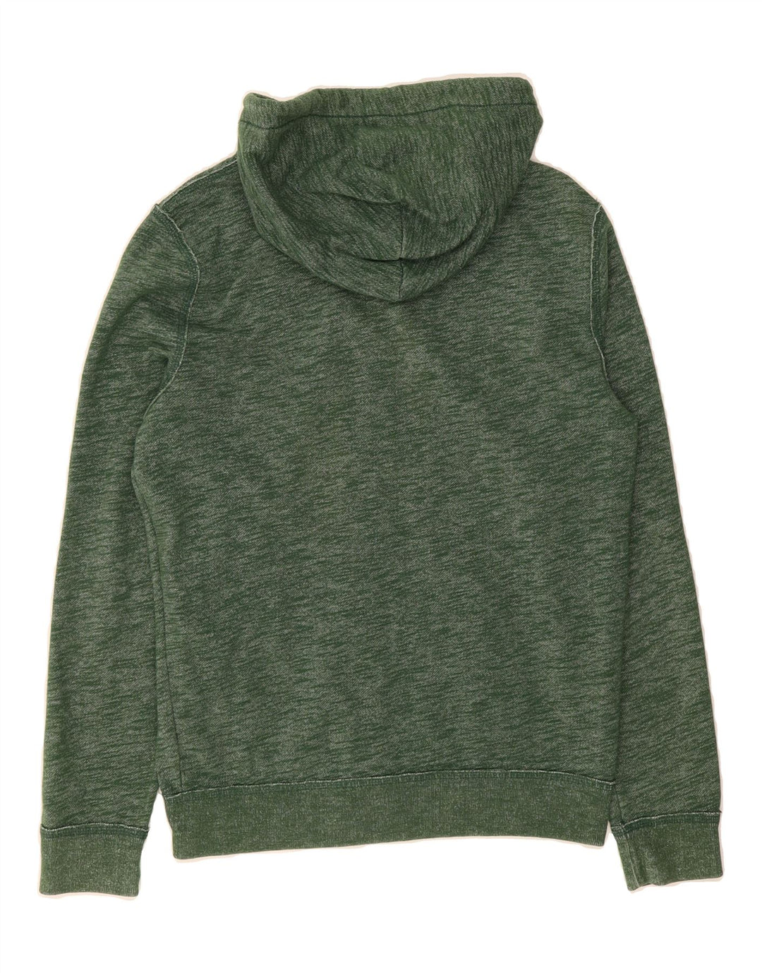HOLLISTER Mens Zip Hoodie Sweater XS Green Cotton Vintage Hollister and Second-Hand Hollister from Messina Hembry 