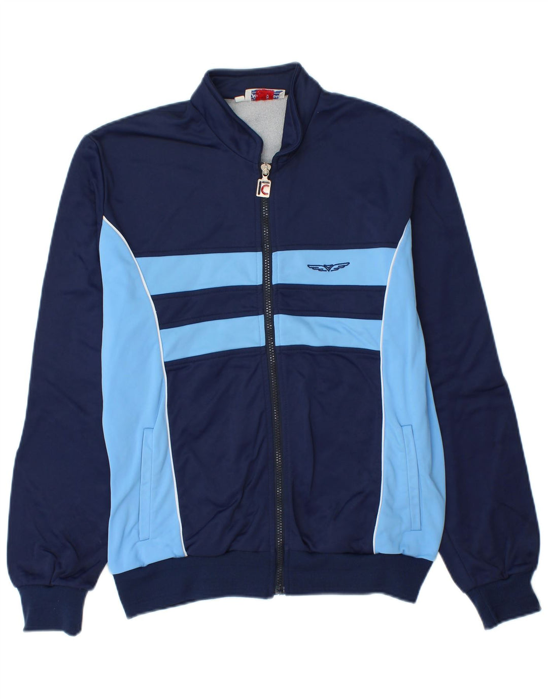 Jaqueta masculina de agasalho CAMPAGNOLO IT 48 médio azul marinho colorblock