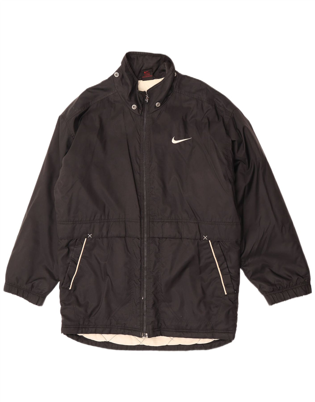 Casaco corta-vento Nike masculino gráfico UK 39/41 médio preto
