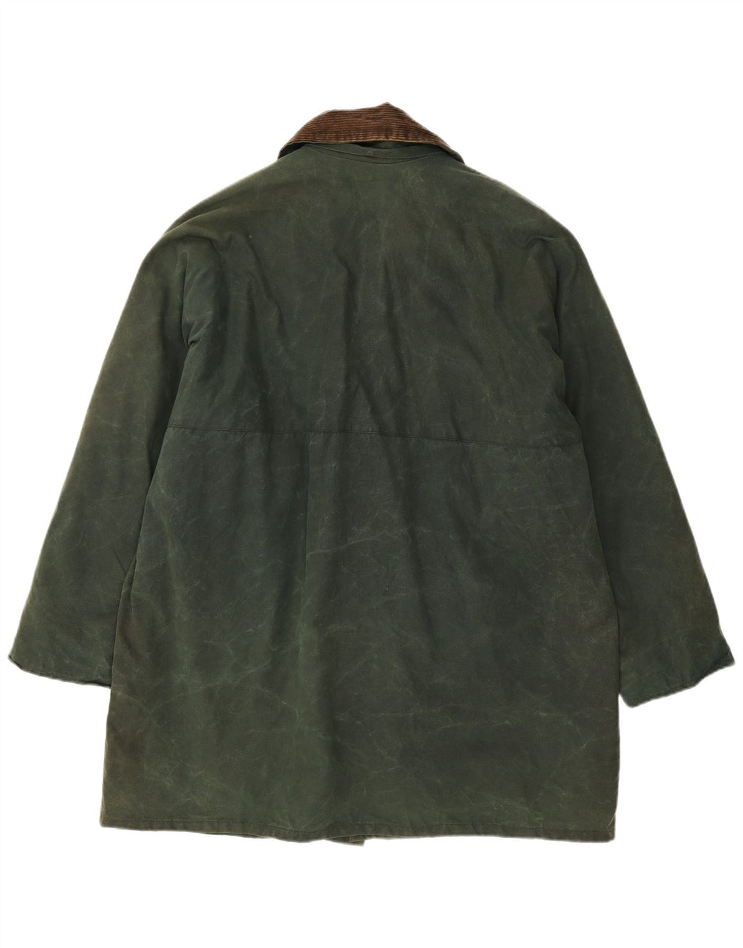 Jaqueta masculina de algodão encerado Richmond Forest UK 42 XL verde
