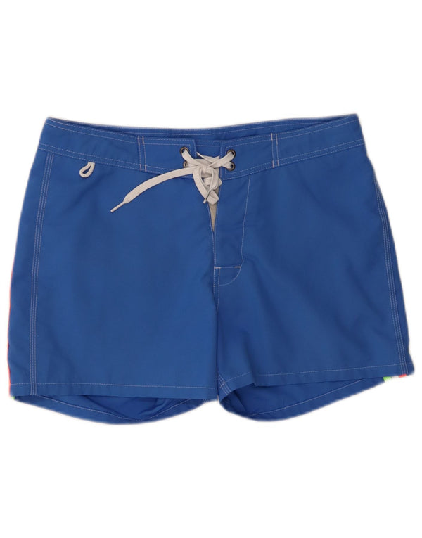 Shorts de natação masculino Sundek médio azul colorblock
