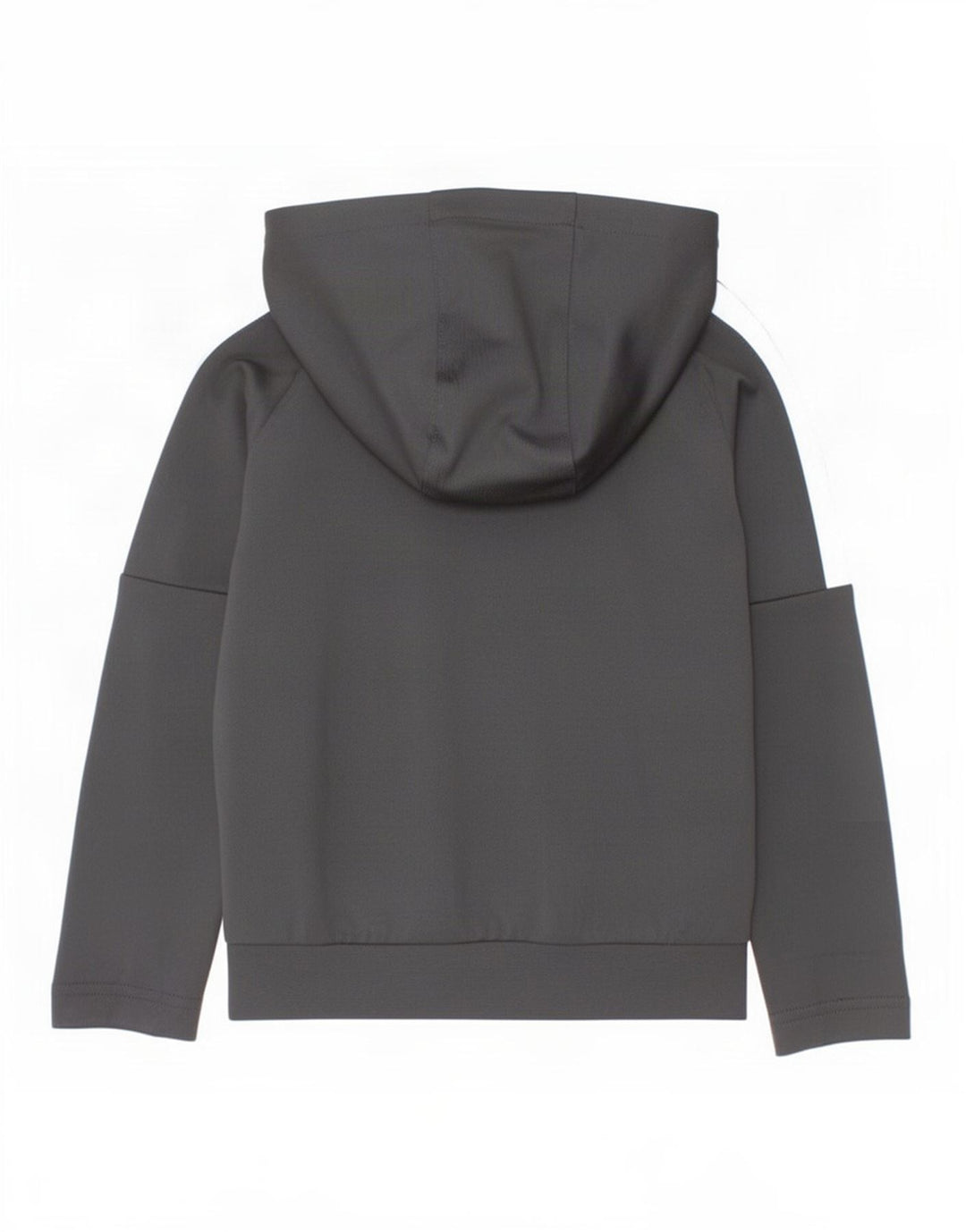 Suéter Nike Boys Zip com capuz 4-5 anos pequeno preto colorblock poliéster