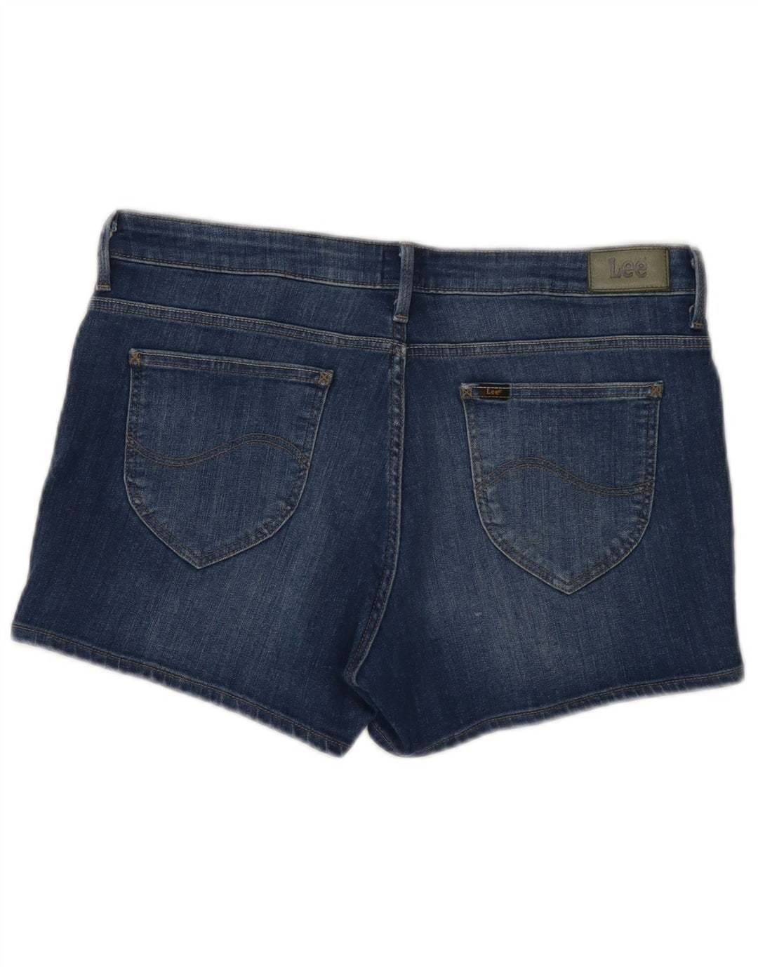 Calça jeans feminina Lee W31 algodão azul médio