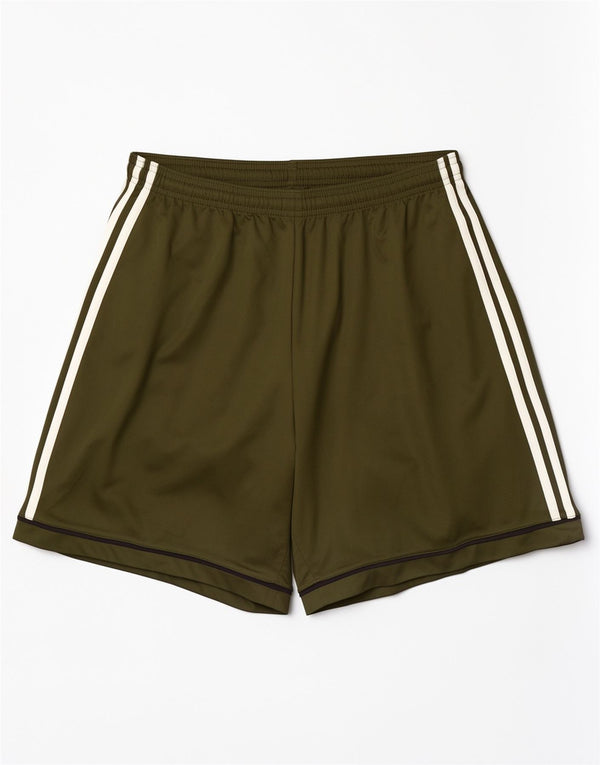 Adidas Masculino Climalite Sport Shorts Grande Cáqui Poliéster Esportes