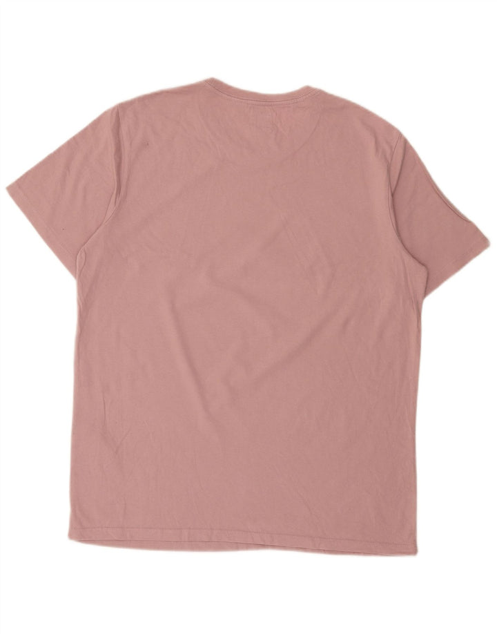 Camiseta masculina padrão LEVI'S grande algodão rosa