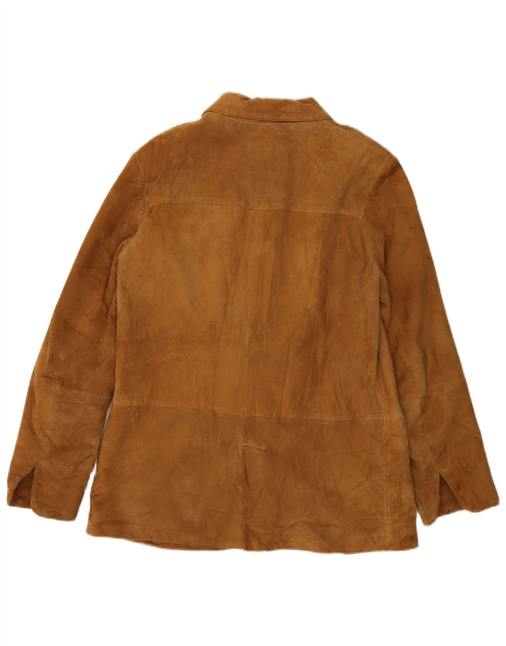 Jaqueta feminina de camurça Conbipel IT 44 médio bege