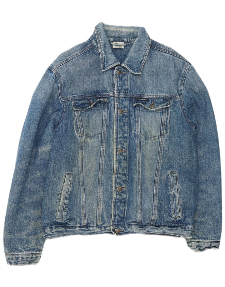Jaqueta jeans masculina Camargue EU 48/50 azul médio