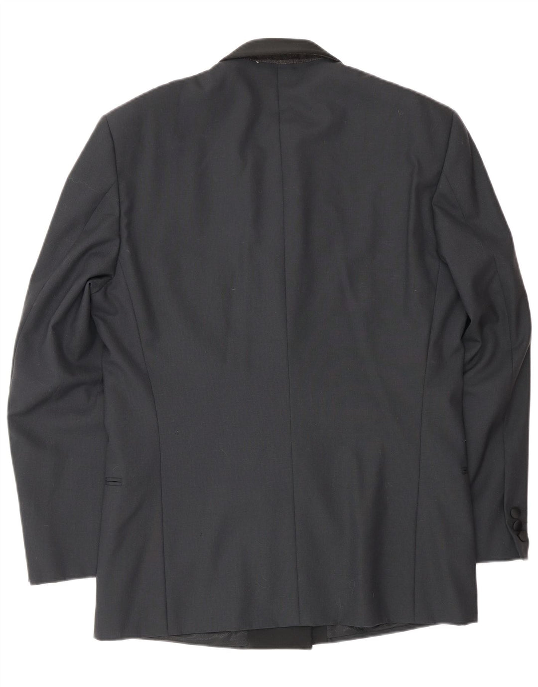 Jaqueta blazer masculina Profilo com peito duplo IT 48 lã virgem preta média