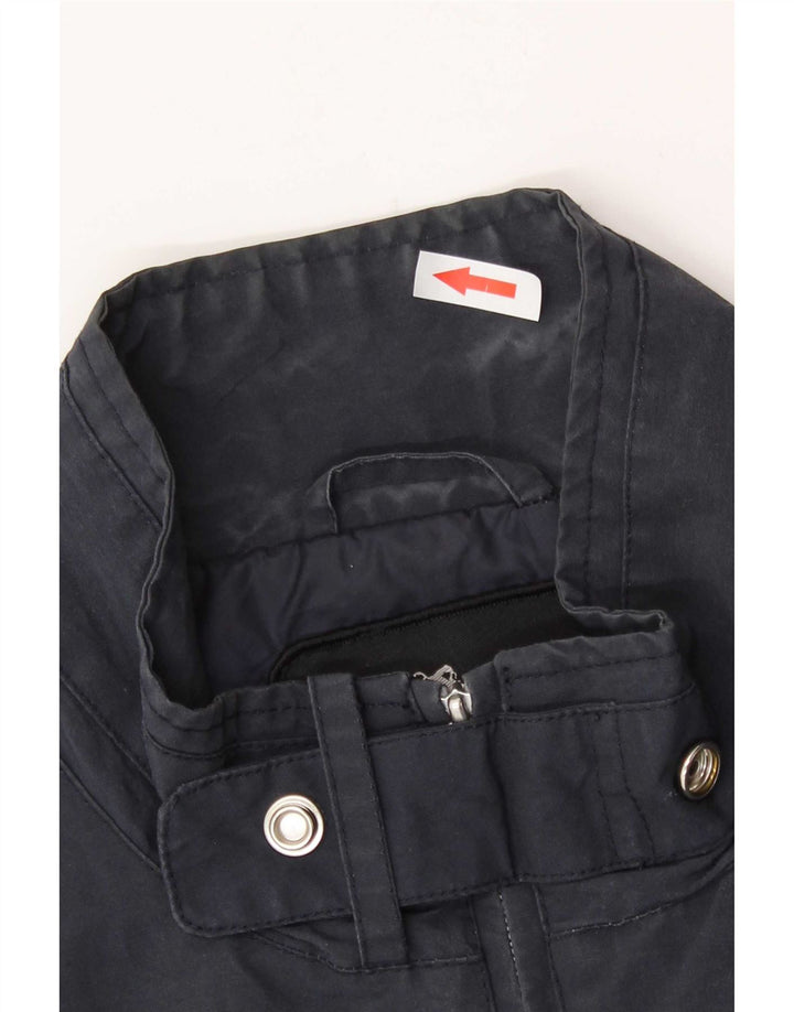 Jaqueta bomber masculina Refrigue UK 42 XL azul marinho nylon