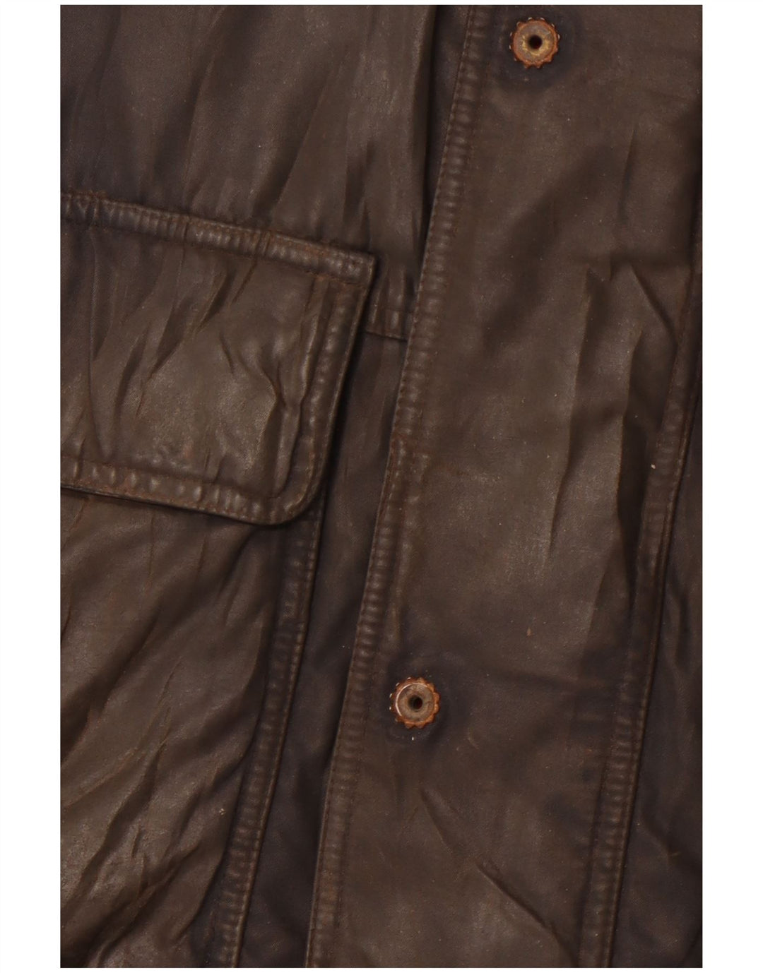 Jaqueta masculina de algodão encerado para iate Paul & Shark Reino Unido 46 3XL poliéster preto