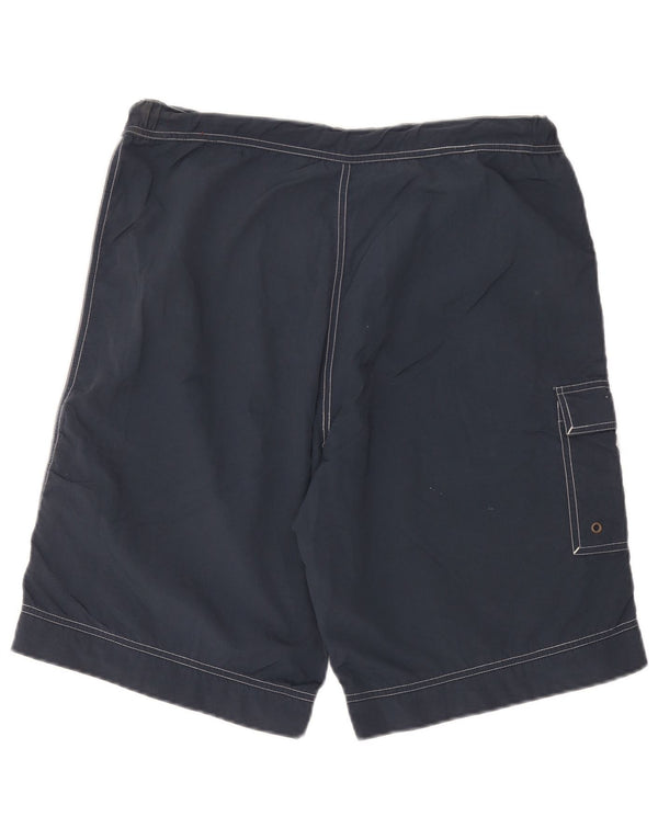 Shorts de natação masculino Champion XL azul marinho poliéster