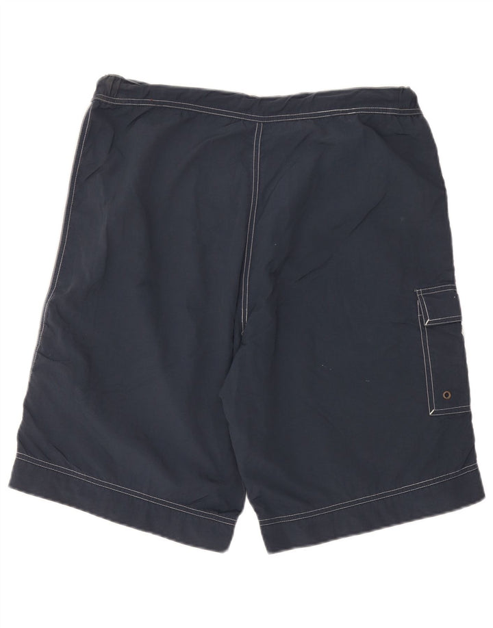 Shorts de natação masculino Champion XL azul marinho poliéster