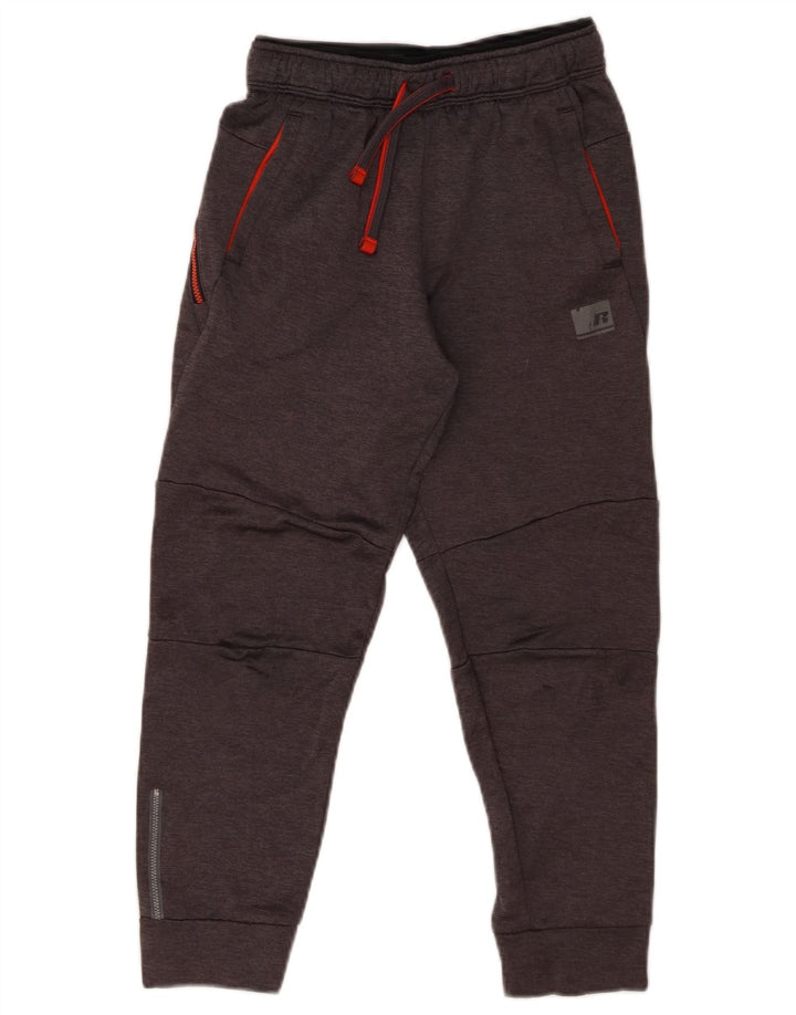 Russell Athletic Boys Calça de treino para corrida 10-11 anos grande cinza