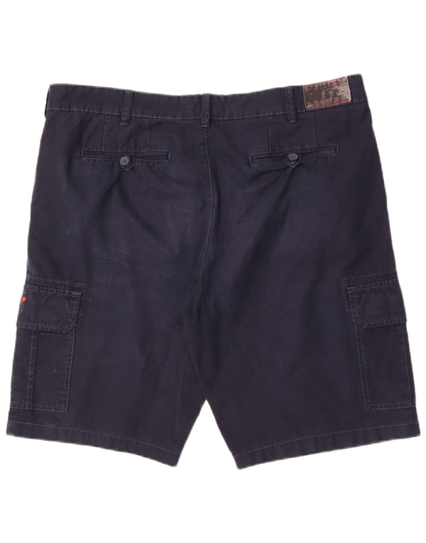 Shorts cargo masculino Mistral IT 54 2XL W38 algodão azul marinho