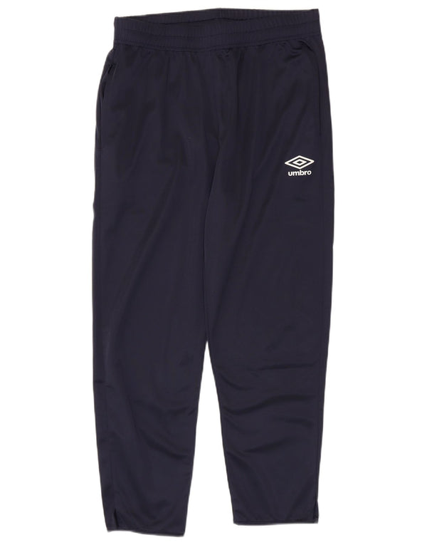 Calça de treino masculina Umbro médio azul marinho poliéster