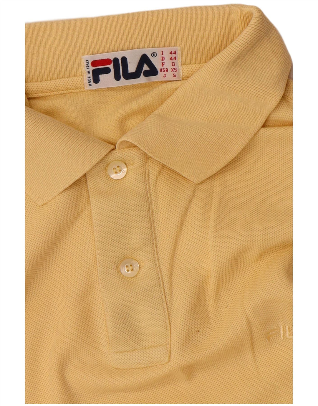 Polo Masculino Fila XS Amarelo