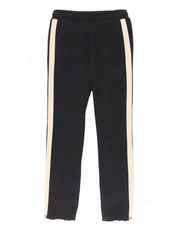 Calça de treino feminina Superdry Slim Fit UK 10 Small Black Colourblock