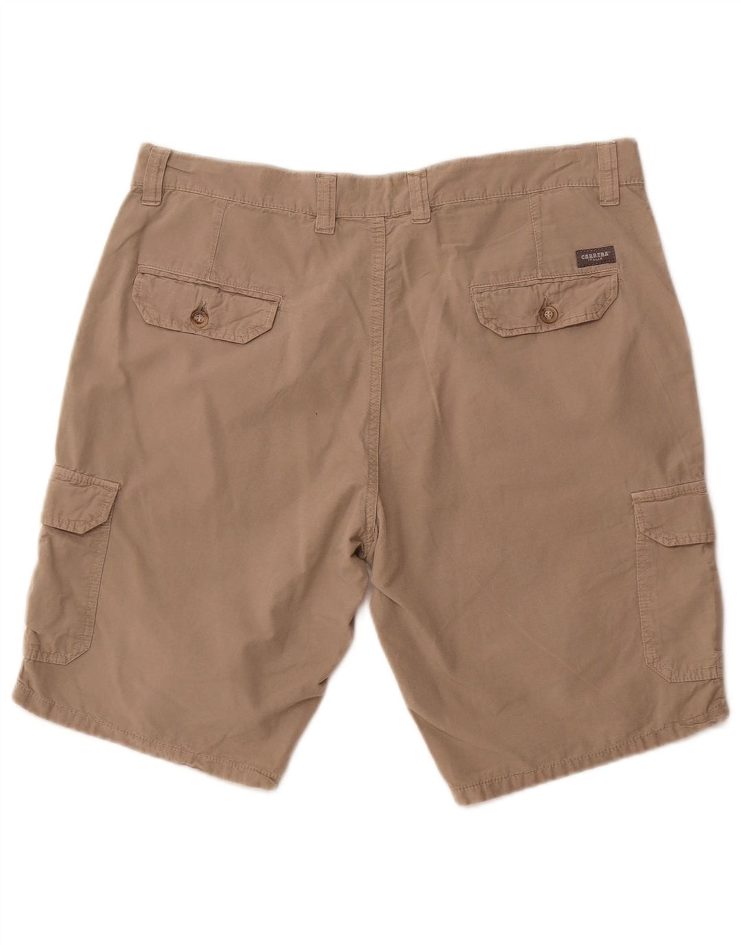 Carrera Masculino 618 Cargo Shorts W36 Grande Algodão Bege
