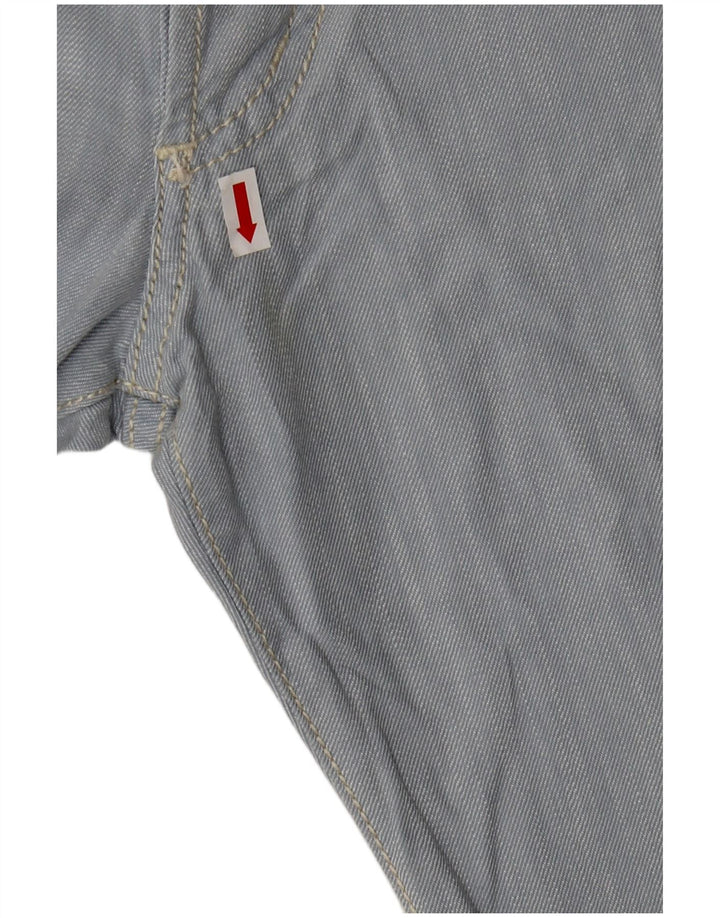 Calça jeans reta masculina Roy Rogers W32 L29 algodão azul