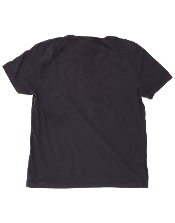 Camiseta masculina Tommy Hilfiger Top 2XL algodão azul marinho