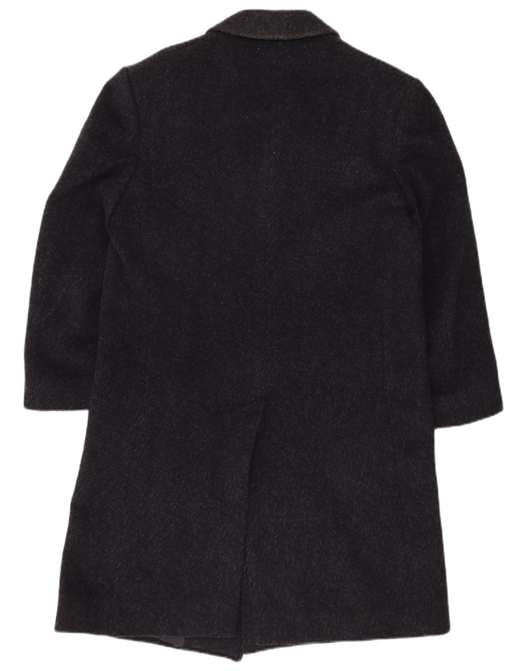 Sobretudo masculino vintage UK 40 grande azul marinho