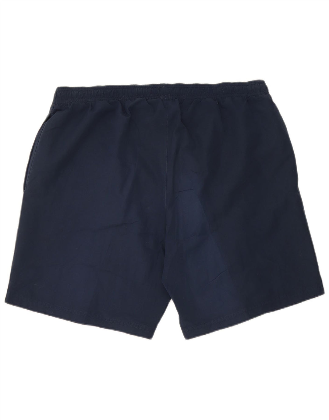 Shorts esportivos masculinos Reebok grande poliéster azul marinho