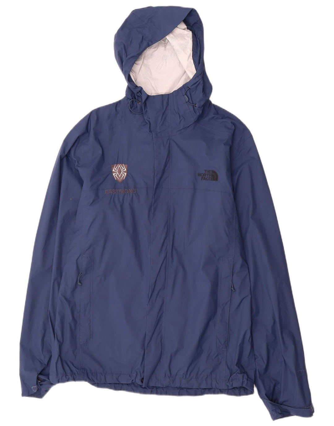 Jaqueta de chuva masculina com capuz The North Face Reino Unido 38 Nylon azul marinho médio