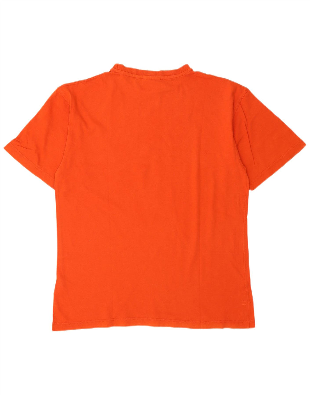 Camiseta gráfica masculina REEBOK XS algodão laranja