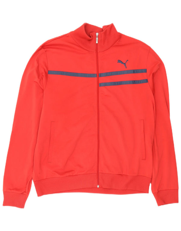 Puma Mens Treino Top Jaqueta 2XL Poliéster Vermelho