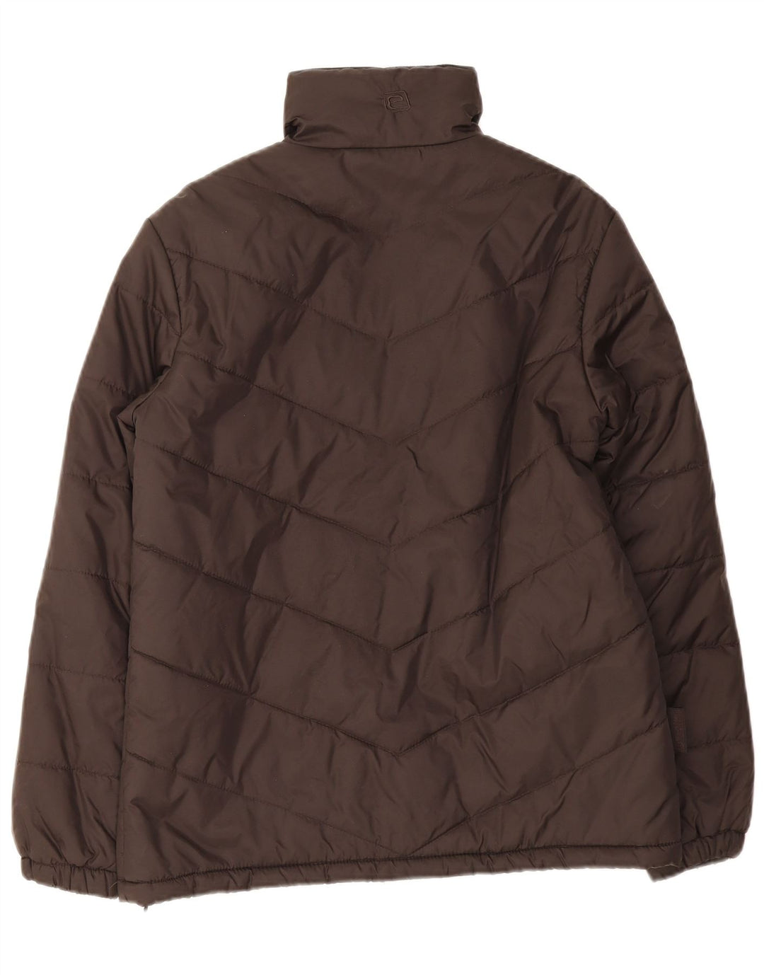 Jaqueta acolchoada grande feminina Mountain Essentials Reino Unido 10 pequena marrom