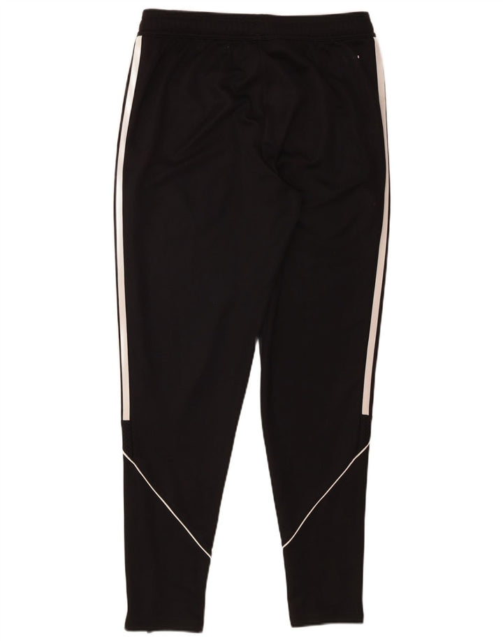 Calça de treino masculina Adidas Regular Fit poliéster preto médio