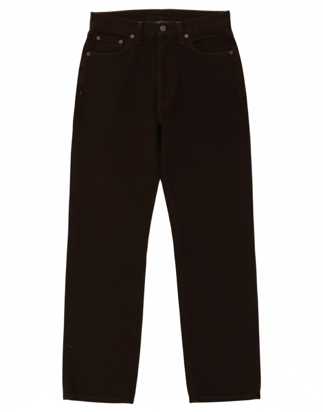 AVIATIC Jeans feminino de cintura alta W26 L31 marrom