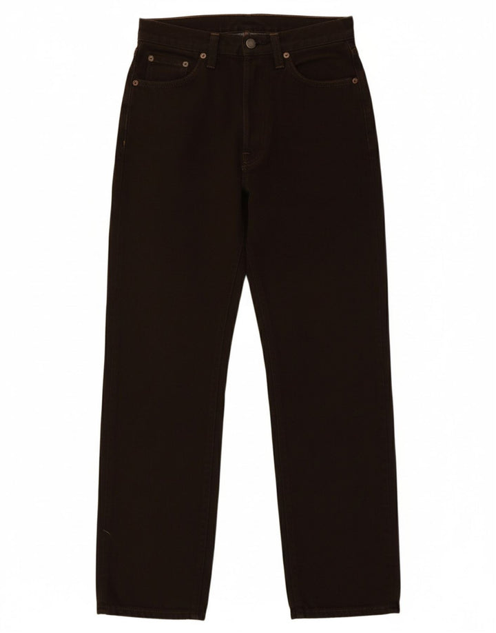 AVIATIC Jeans feminino de cintura alta W26 L31 marrom