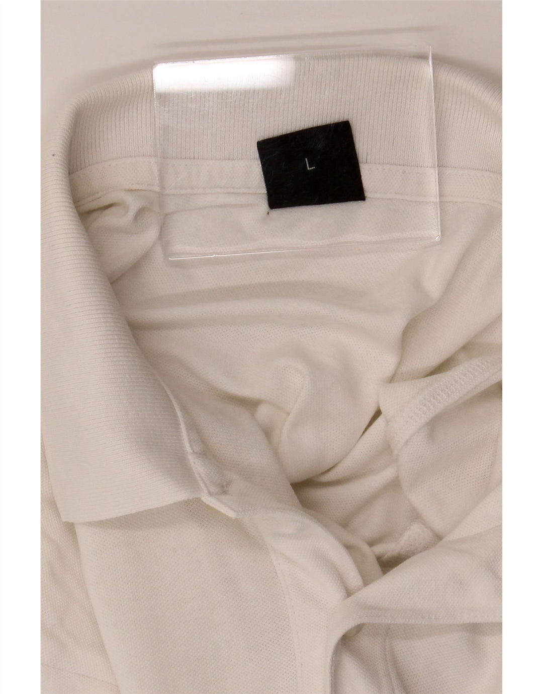 HUGO BOSS Mens Polo Shirt Large White Vintage Hugo Boss and Second-Hand Hugo Boss from Messina Hembry 