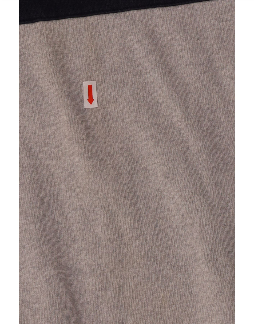 Adidas Mens Graphic Moletom Jumper Grande Bloco de cores cinza