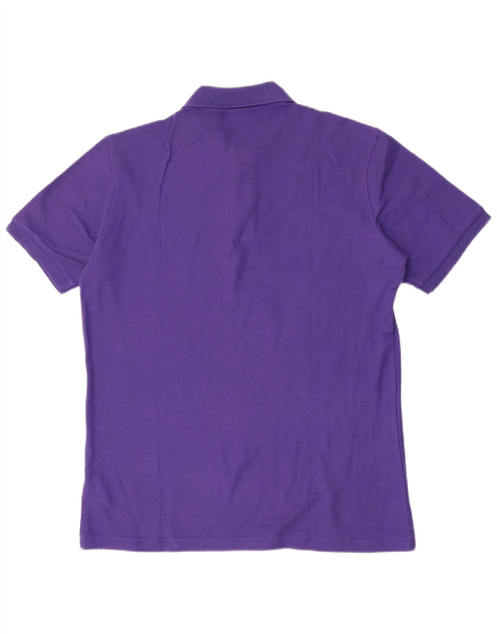 Camisa polo masculina Fila médio algodão roxo