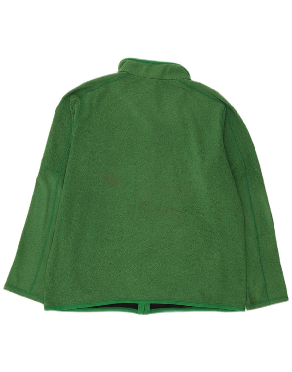 Jaqueta de lã feminina Patagonia UK 18 XL verde poliéster