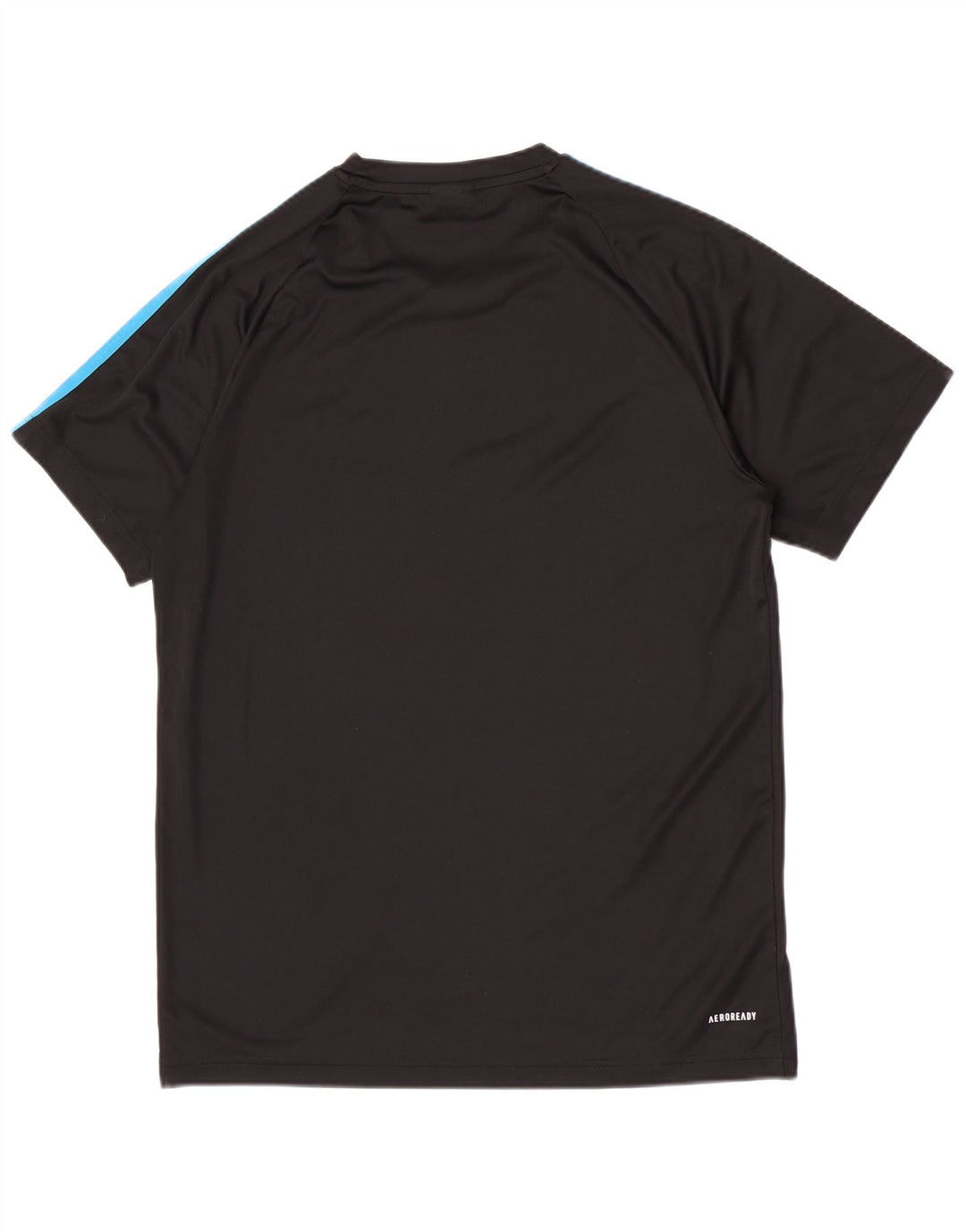 Adidas Mens Aeroready Camiseta Top Médio Poliéster Preto