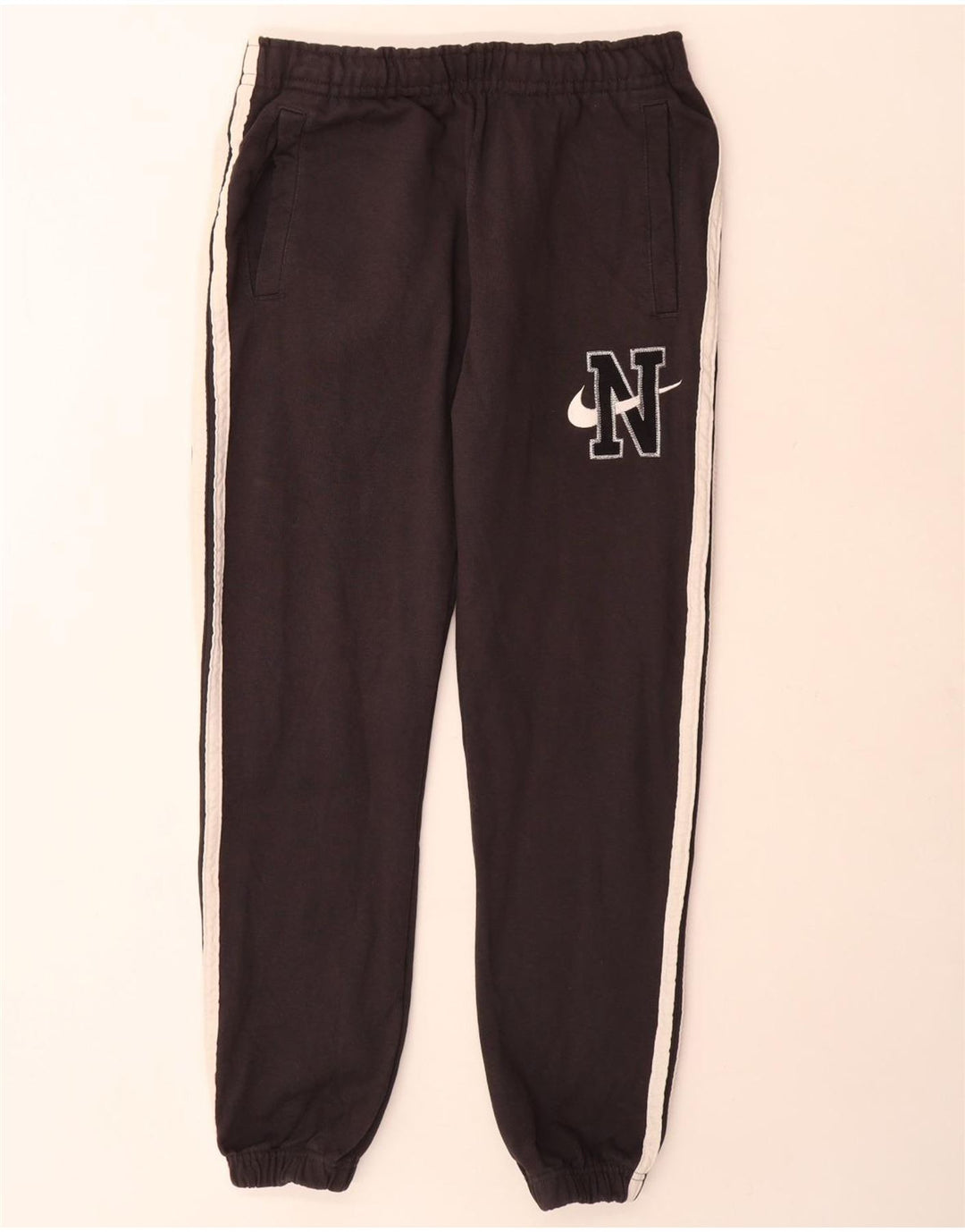 Nike Mens Graphic Calças de treino Joggers Medium Black Colourblock