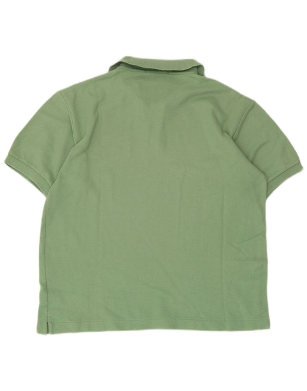 Camisa polo masculina Fila IT 48 algodão verde médio