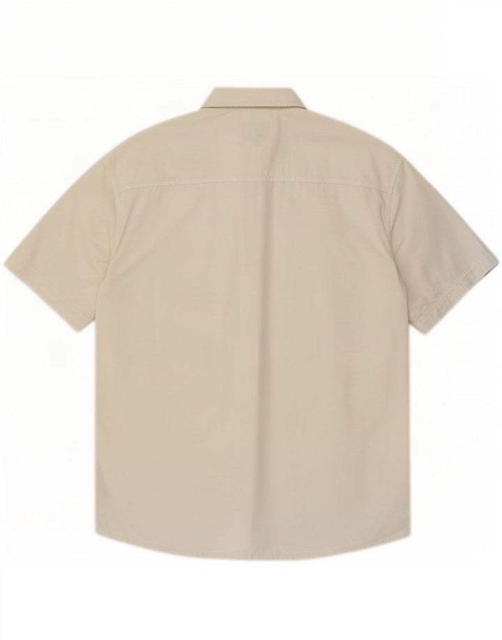 Camisa masculina de manga curta Mustang XL branca
