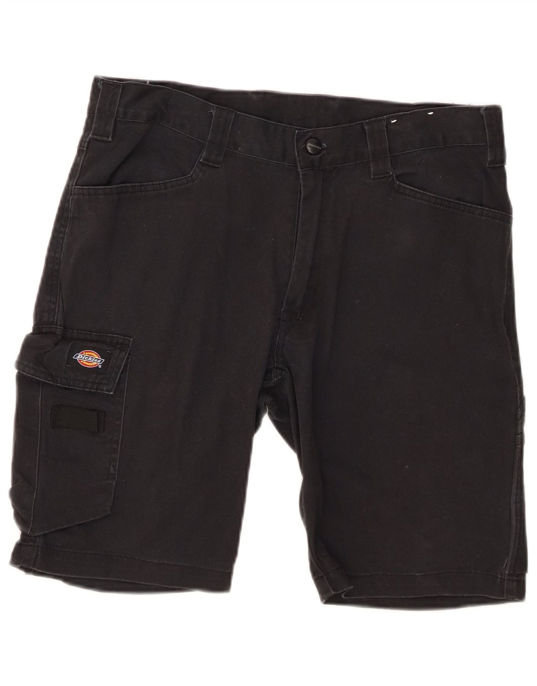 Shorts cargo masculino Dickies W32 médio algodão preto