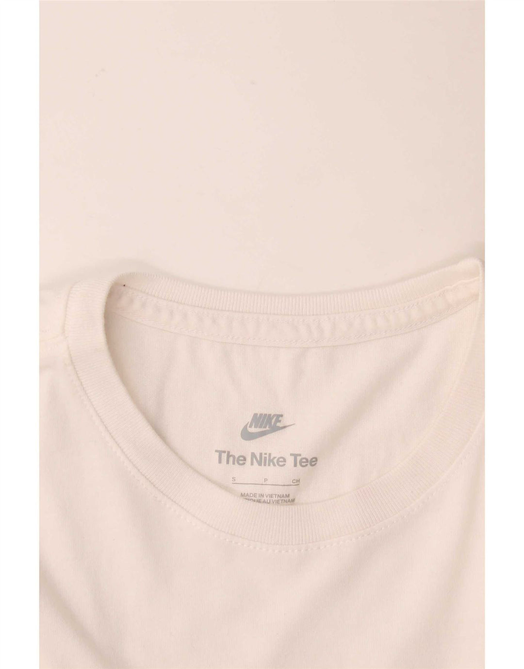 Camiseta Nike Feminina Graphic Top UK 10 Pequena Branca