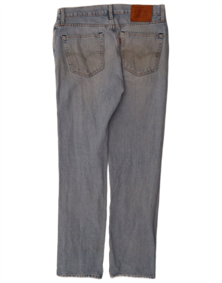 LEVI'S Masculino 511 Tapered Jeans W32 L30 Azul Algodão