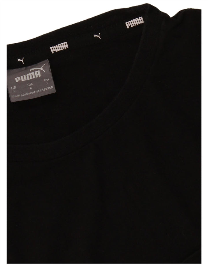 Camiseta masculina PUMA grande preta